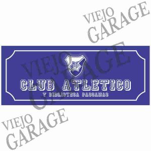 CLUB ATLETICO - 1 ESCUDO AZUL