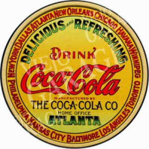 Coca cola amarilla